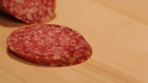 Salami Stock Footage 73997877
