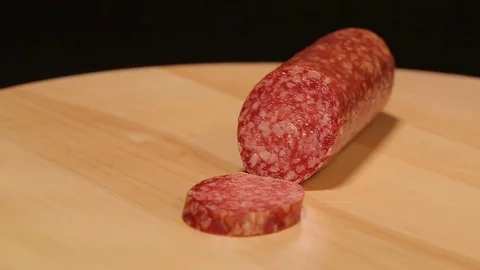 Salami Stock Footage 73997924