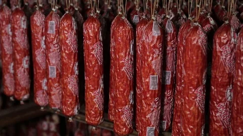 Salami Stock Footage 74002263