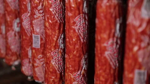 Salami Stock Footage 74002275
