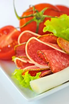 Salami Stock Photos