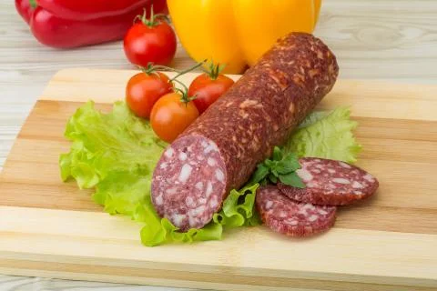 Salami Stock Photos