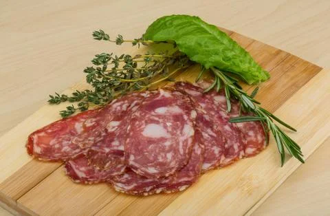 Salami Stock Photos