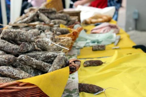 Salami Stock Photos