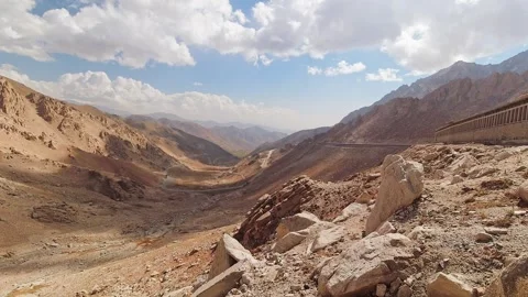 The Salang Pass. Primary mountain pass connecting northern Afghanistan with.. Vídeos de archivo 279648327