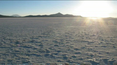 Salar de Uyuni sunset time lapse Video stock 461491