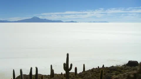 Salar de Uyuni Time Lapse Stock Footage 8996261