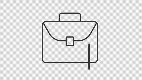 Salary line animation Stock Footage 331848019