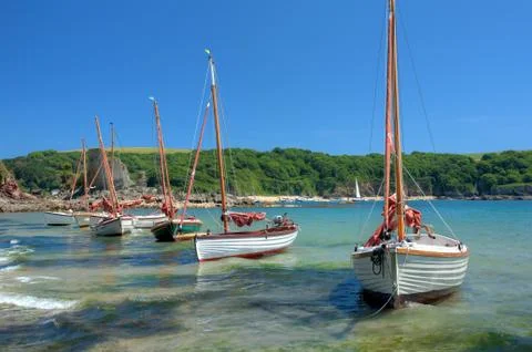 Salcombe, devon Stock Photos