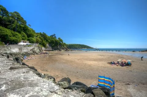 Salcombe, devon Foto stock