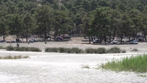 Salda forest lake- Stock Footage 135837335