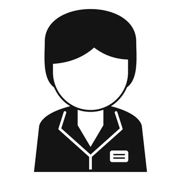 Sale agent icon simple vector. Support service Illustrazione stock