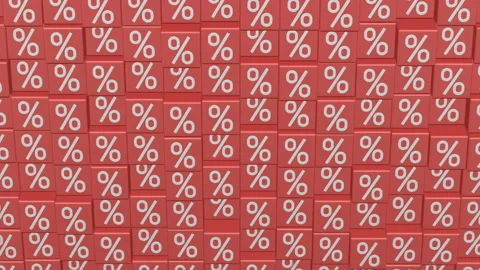 Sale background. 3d rendering. Stock Footage 182945447