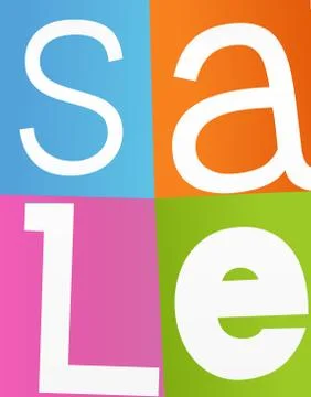Sale background Stock Illustration