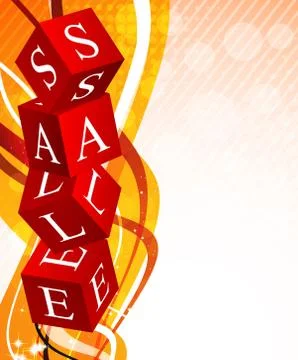 Sale background Stock Illustration