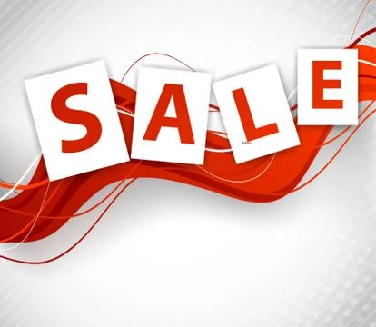 Sale background Stock Illustration