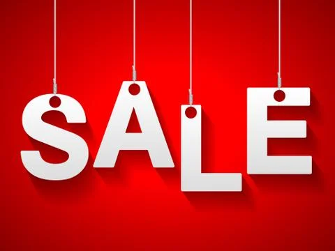 Sale background Illustrazione stock