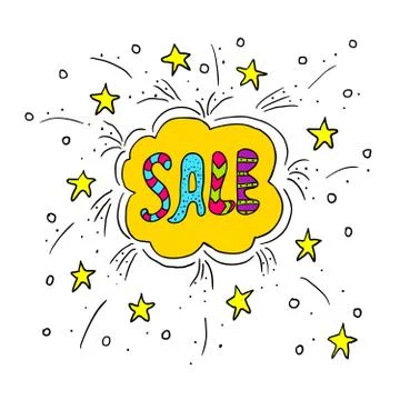 Sale background Stock Illustration