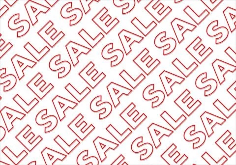 Sale background pattern Stock Illustration