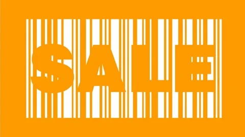 Sale bar code Stock Footage 21330374