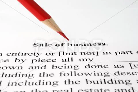 Sale of business Stock Photos