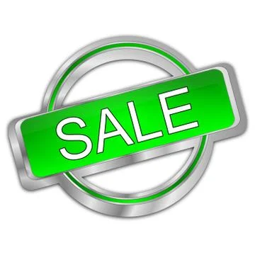 Sale button Stock Illustration