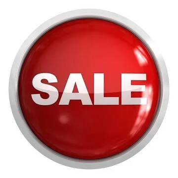 Sale button Stock Illustration