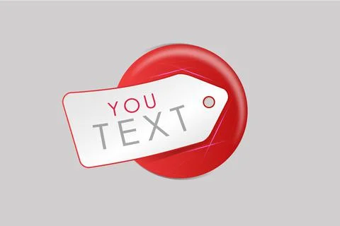 SALE BUTTON VECTOR FILE EPS Stock Illustration