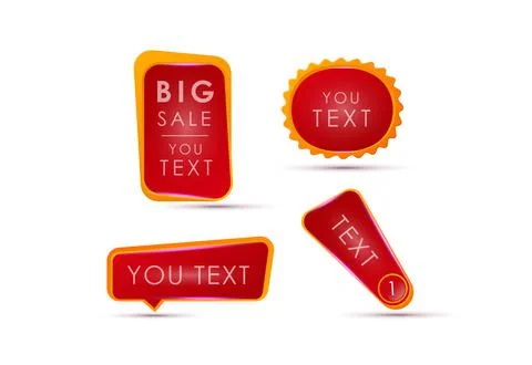 SALE BUTTON VECTOR FILE EPS Stock Illustration