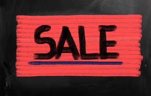 Sale concept Illustrazione stock