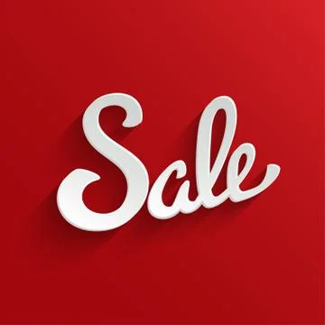 Sale Design Template Vector Background Stock Illustration