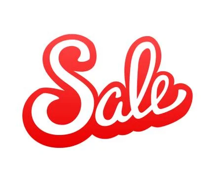 Sale Design Template Vector Background Stock Illustration