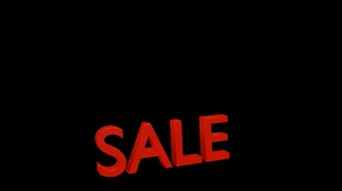 Sale on fire Stock Footage 8970627