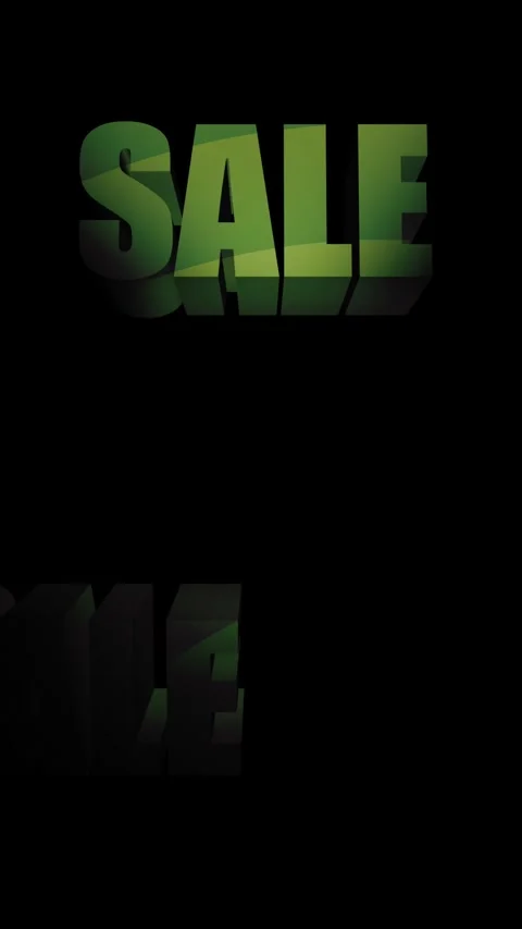 Sale Green Stock Footage 338257293