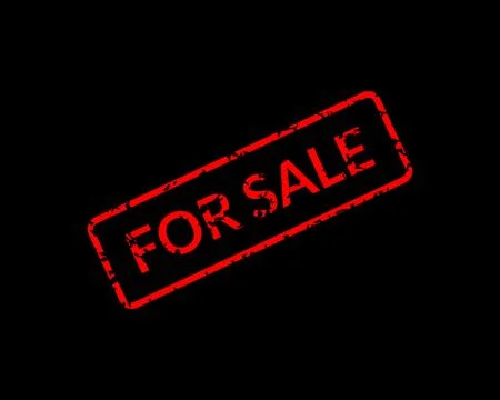 For Sale on Grunge Stamp Effect Vector イラスト素材