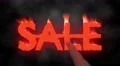 Sale hot text brand branding iron metal flaming heat flames overlay 4K 4k or 4k+ Resolution