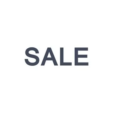 Sale Icon Vector flat design style Stock Illustration