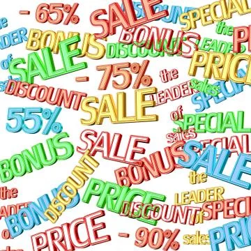 Sale Stock Illustration