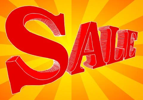 Sale Stock Illustration