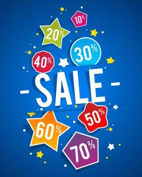 Sale Stock Illustration
