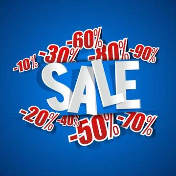Sale Stock Illustration