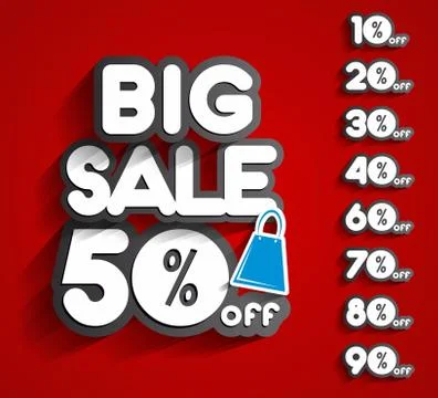 Sale Stock Illustration