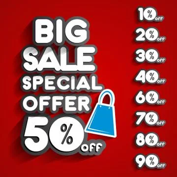 Sale Stock Illustration