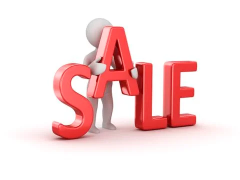 Sale Illustrazione stock
