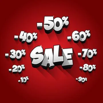Sale Stock Illustration