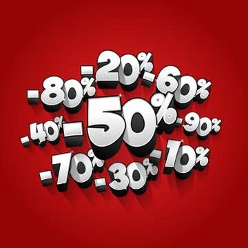 Sale Stock Illustration