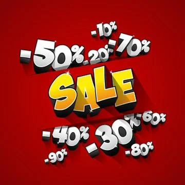 Sale Stock Illustration