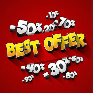 Sale Stock Illustration