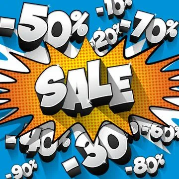 Sale Stock Illustration