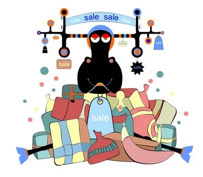 Sale Stock Illustration